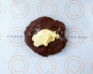 雪山巧克力吐司