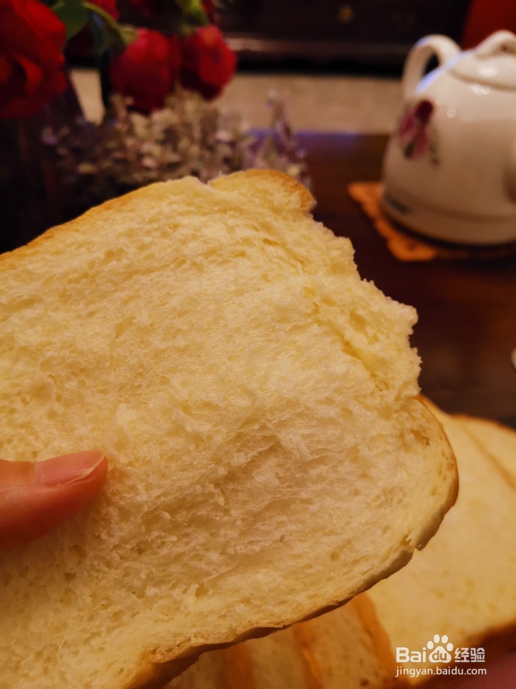 新手简单做牛奶吐司