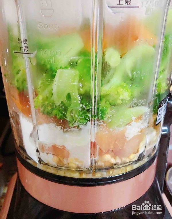 教你做西兰花玉米鸡肉糕