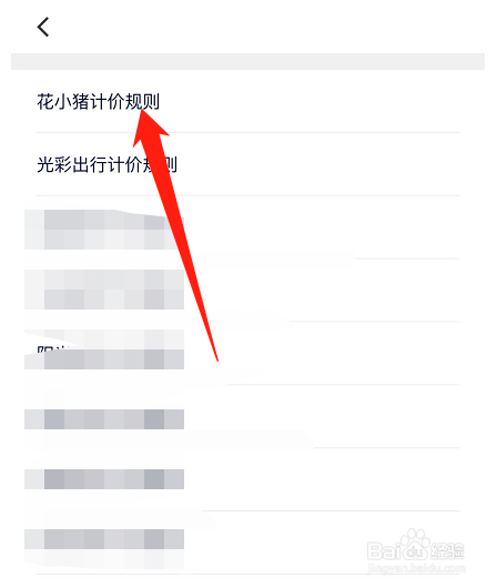 花小猪打车在哪查看计价规则