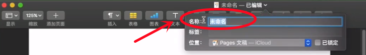 pages中如何重命名文稿？