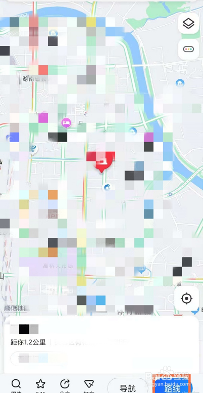 高德地图怎么查看指南针