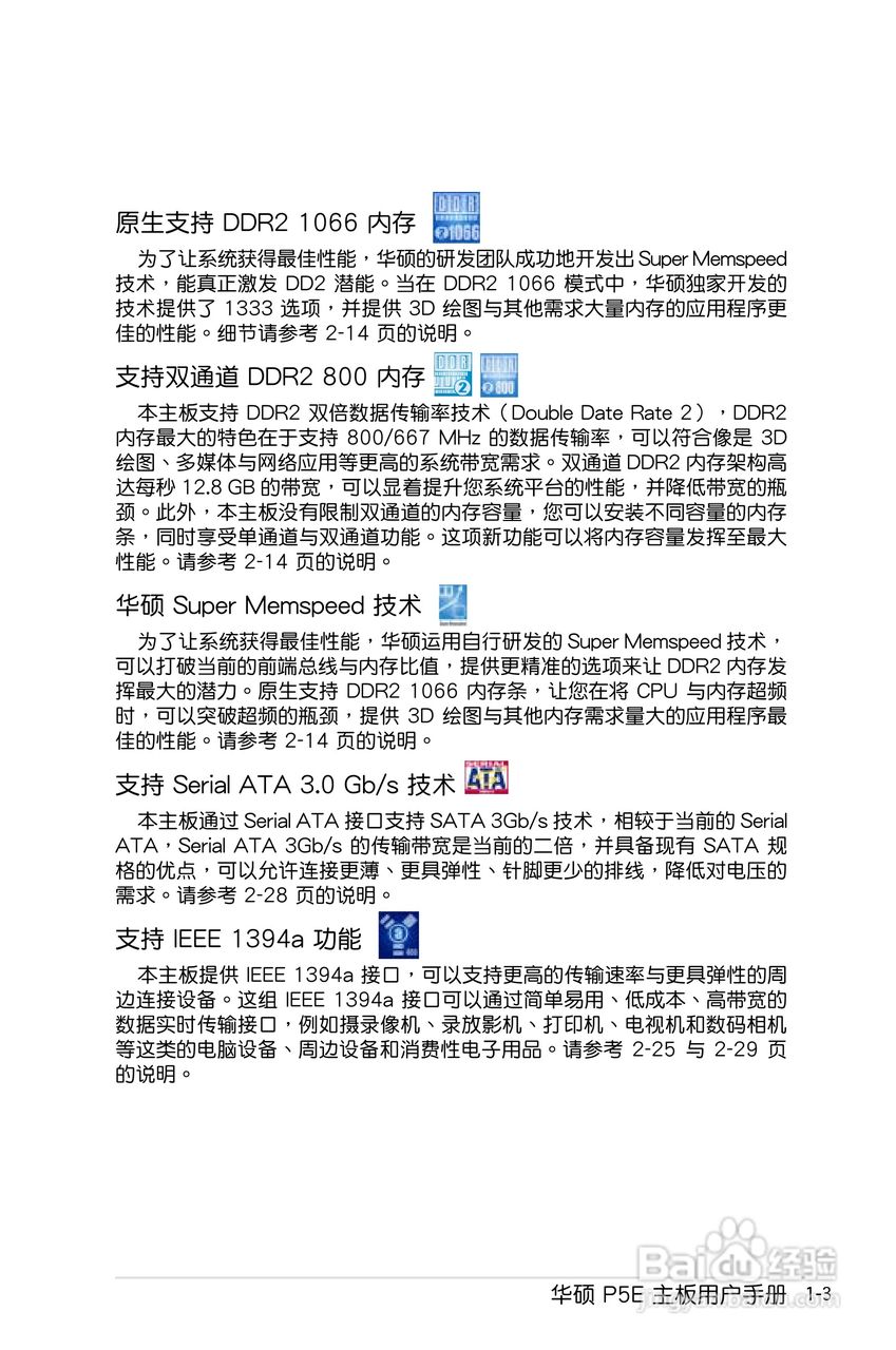 华硕P5E主板使用说明书:[2]