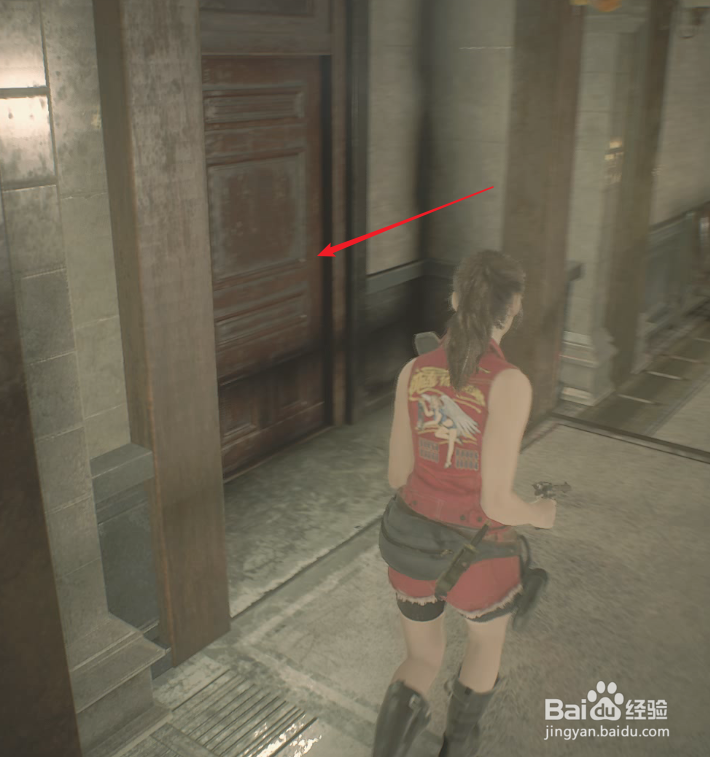 生化2重制版克莱尔里关攻略12:前往东侧美术室