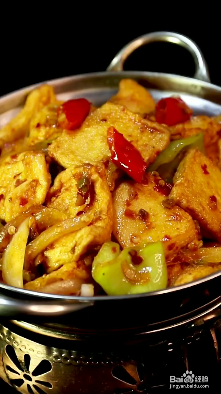 怎么做干锅千叶豆腐