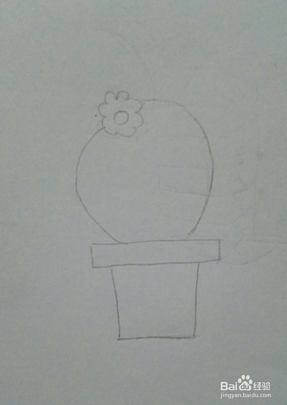 仙人掌的简笔画法