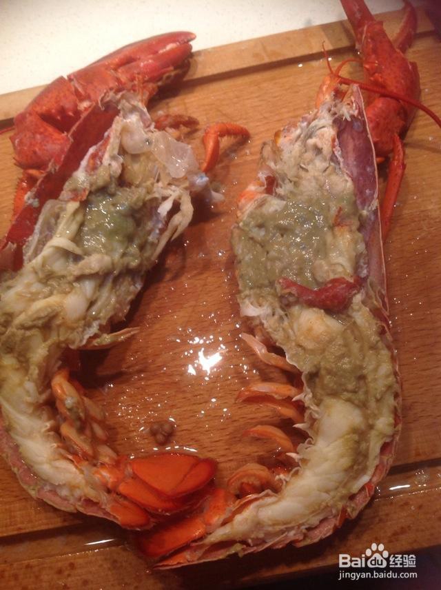 奶油芝士蒜蓉焗龙虾