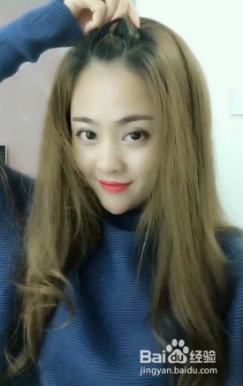 穿高领毛衣扎什么样的头型比较合适呢