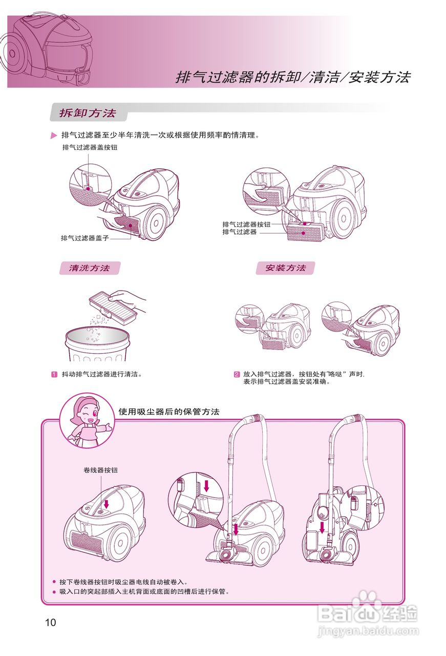 LG V-CF751NTG吸尘器说明书:[2]
