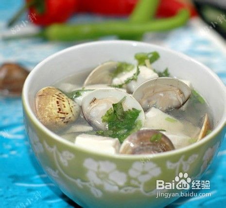 豆腐蛤蜊汤怎么做