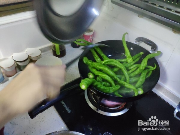 虎皮辣子的做法