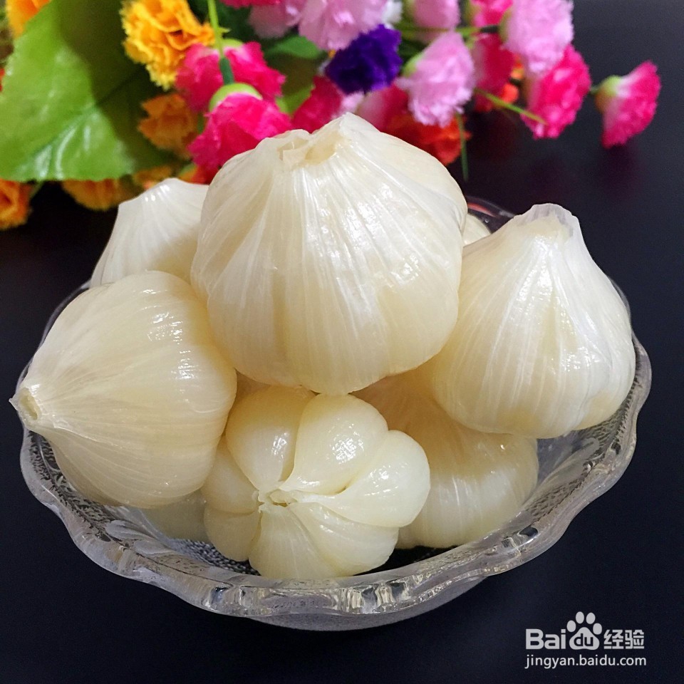 水晶糖蒜的腌制方法