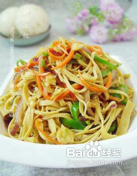 拌炒干丝的做法