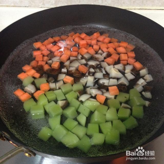 非常简单的肉丁花生米