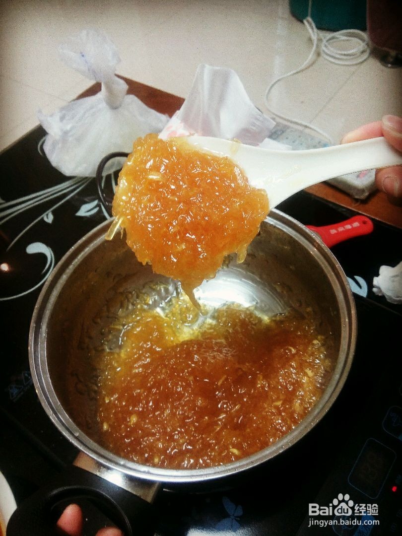 蜂蜜柚子茶的做法