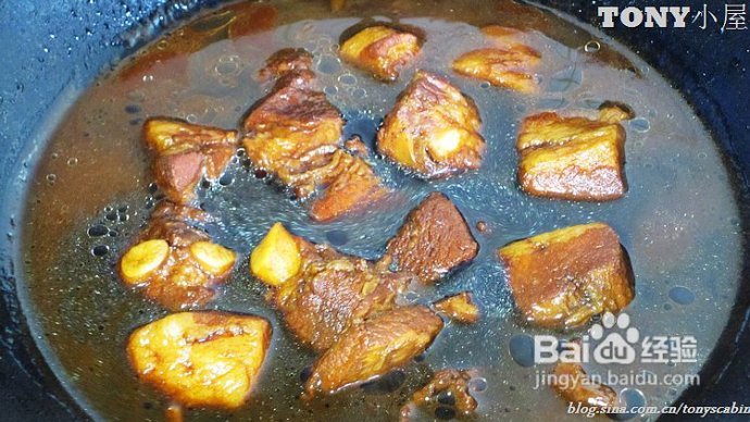 红烧肉和豆制品的荤素完美结合-----油豆腐烧肉