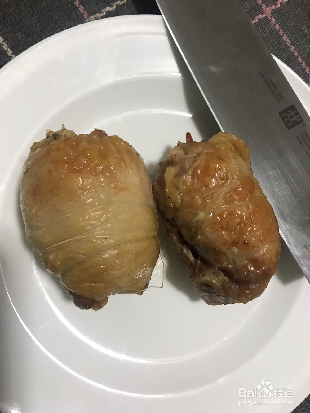 超级过瘾的鸡腿蔬菜皮蛋卷