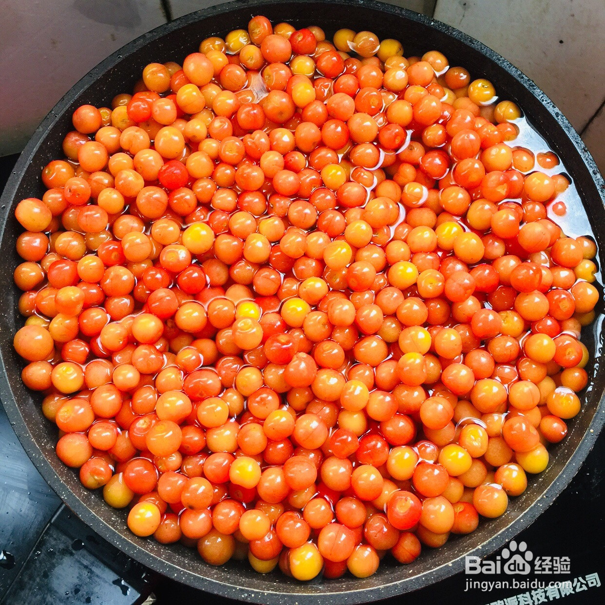 樱桃罐头的做法