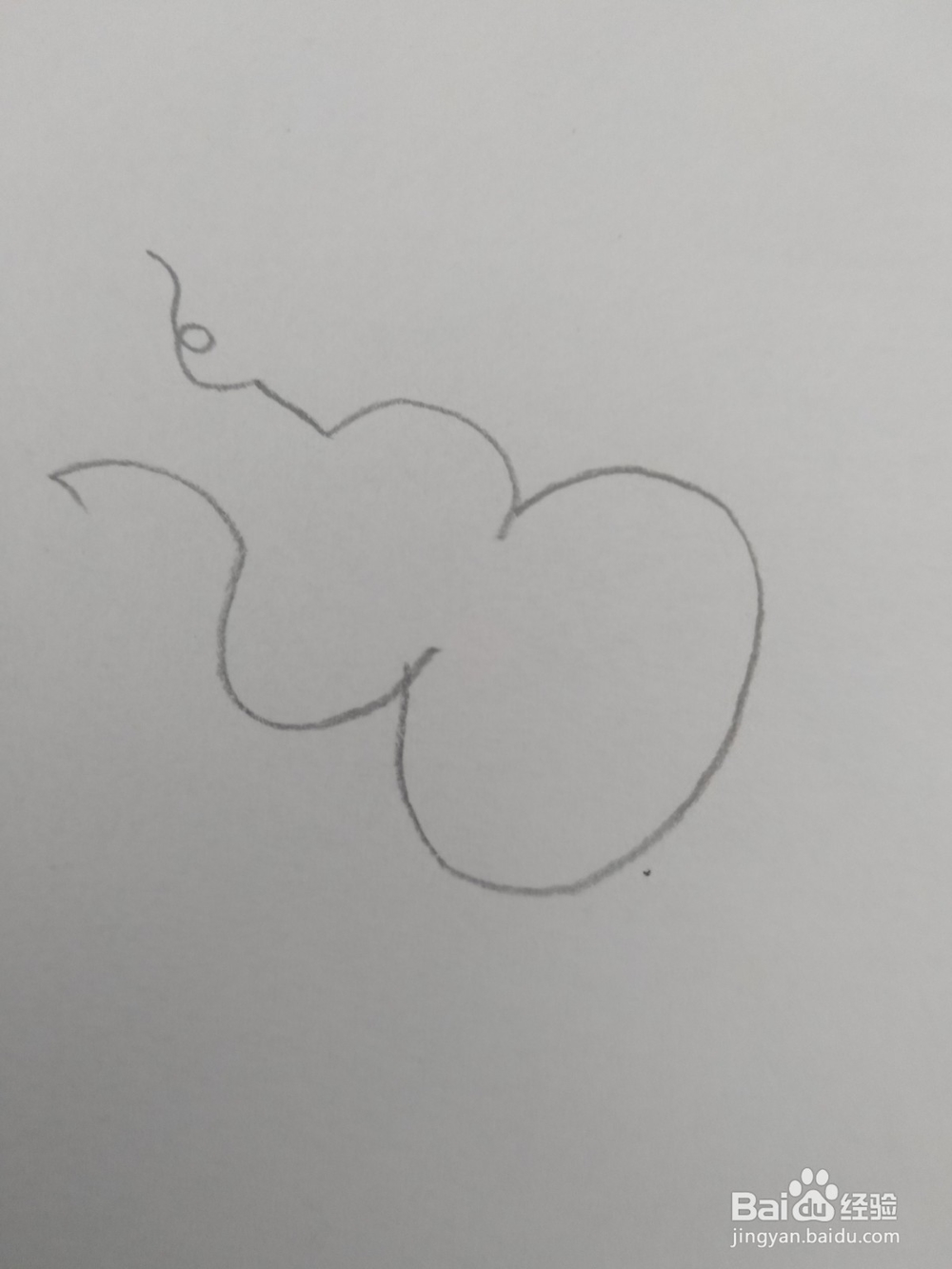 儿童简笔画葫芦画法八