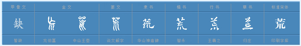 荒的结构是什么。 请回答: