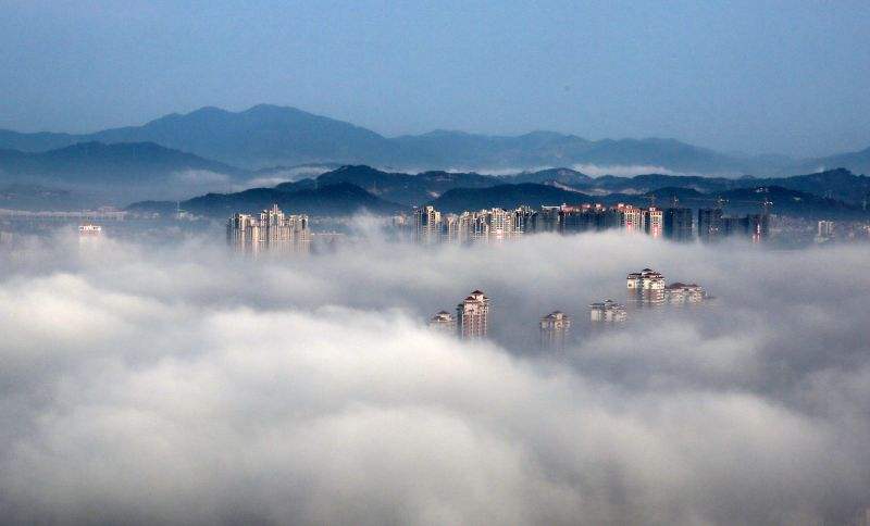 雾是怎么消失的