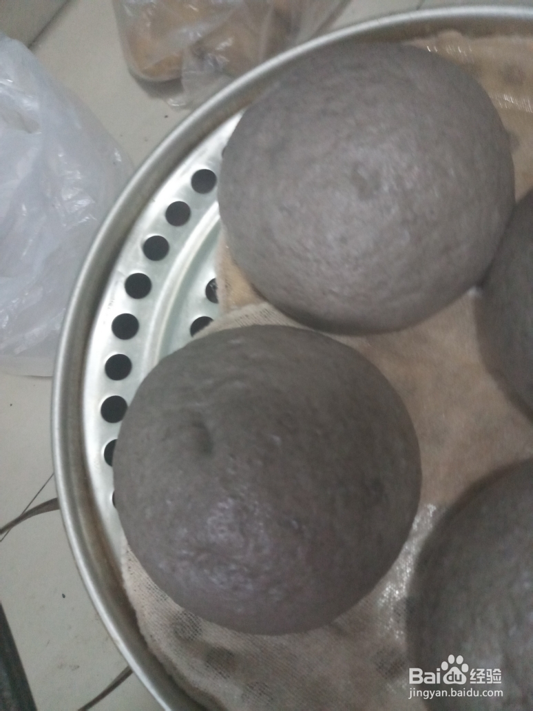 一学就会的黑芝麻核桃馒头