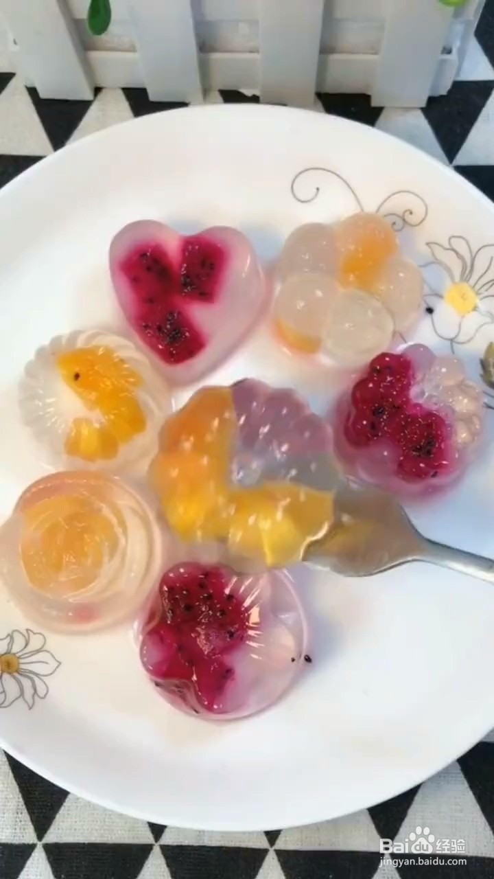 如何制作水果果冻