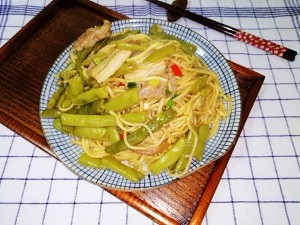 豆角焖面的攻略