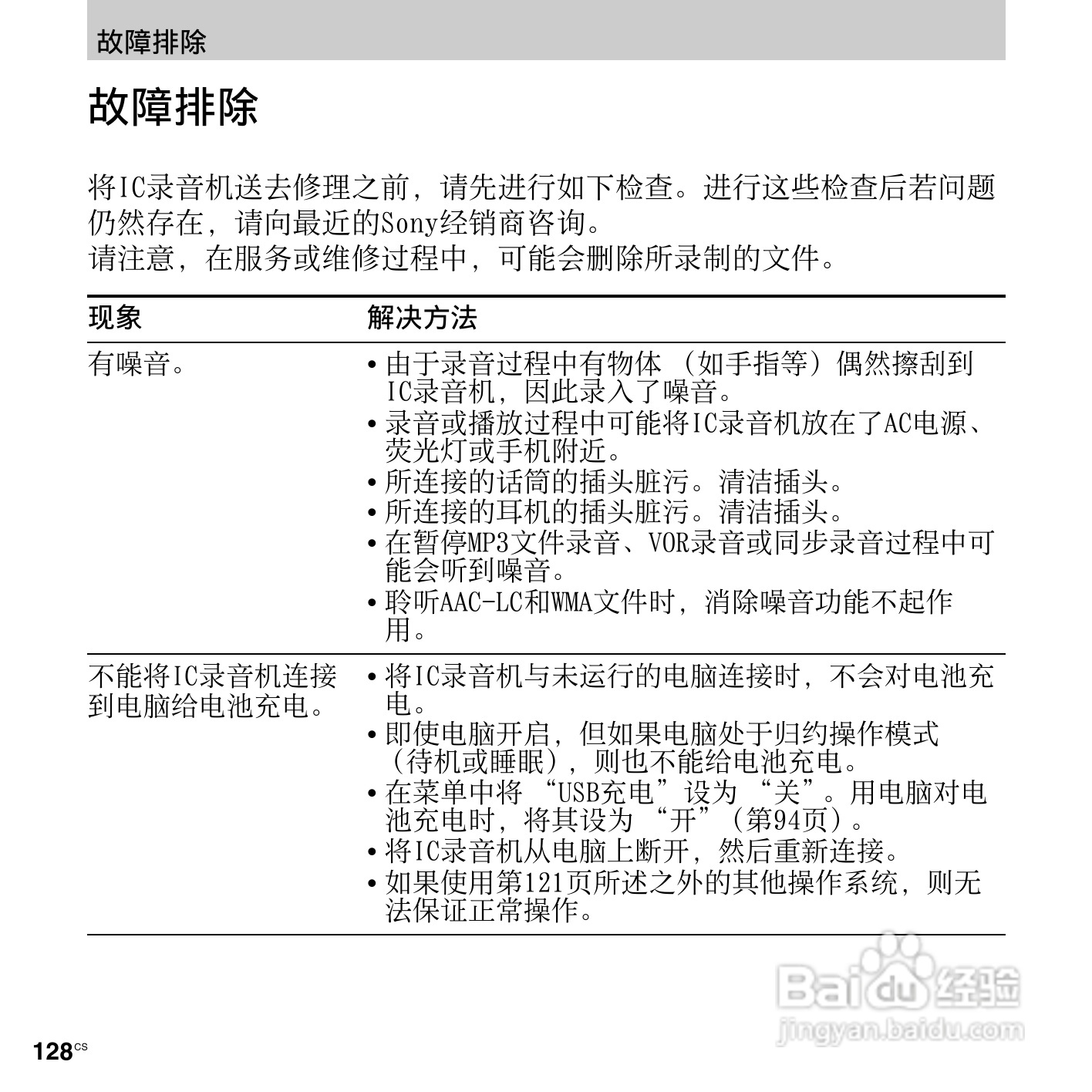 索尼ICD-UX513F数码录音笔使用说明书:[13]