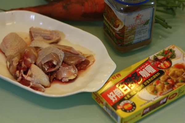 杂蔬菜咖喱鸡焖饭