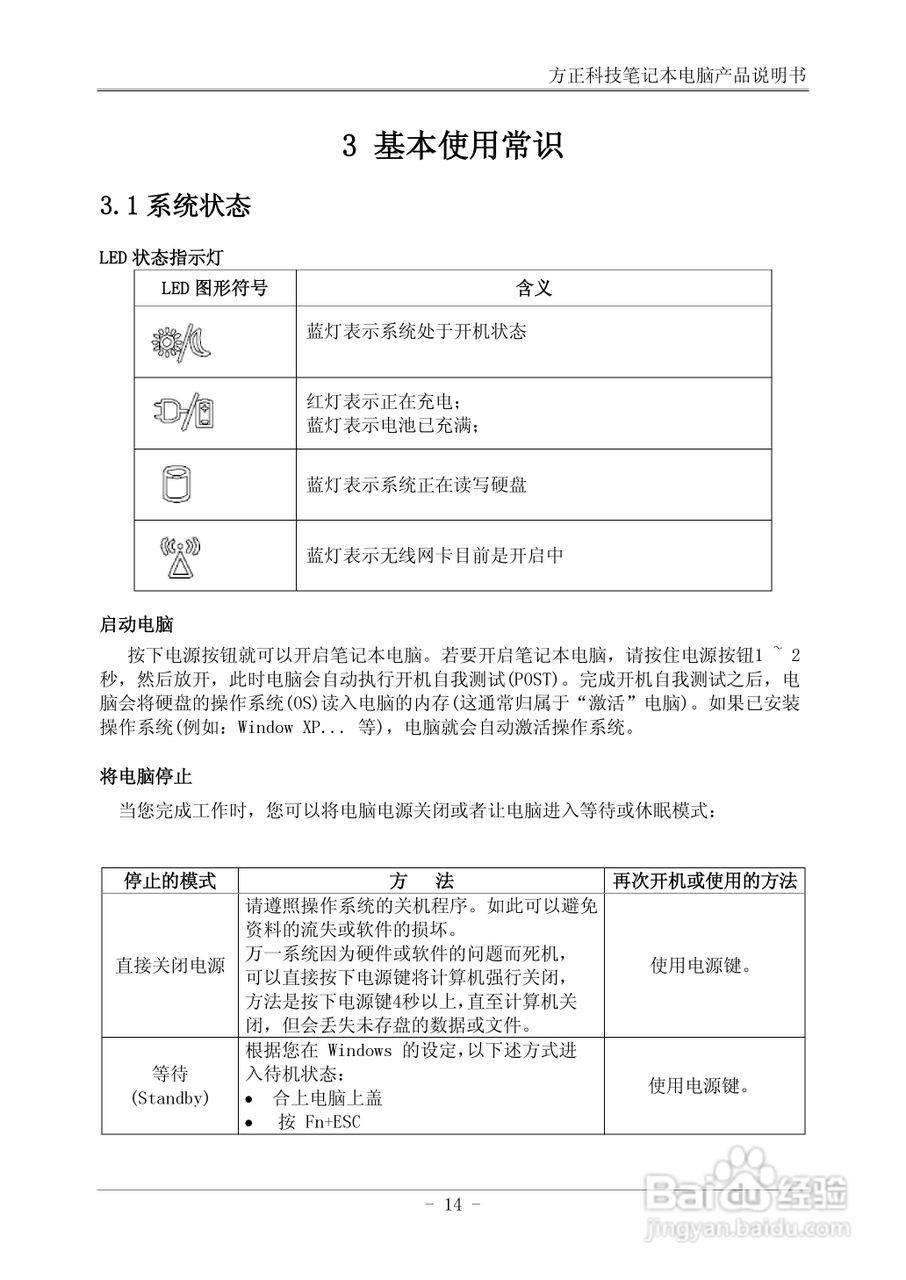 方正B104笔记本电脑使用说明书:[2]