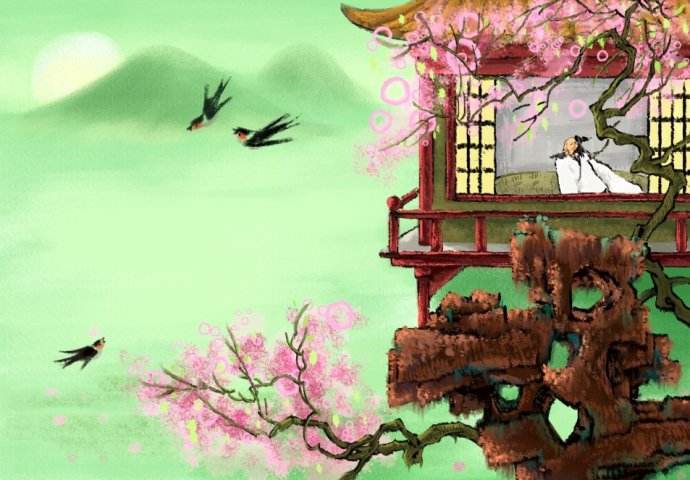 描写春天和秋天的诗句