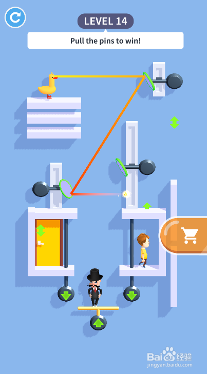 Run Away的LEVEL 14怎样通关?