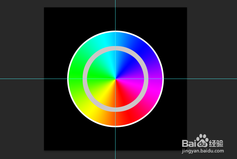 ps制作光盘的方法