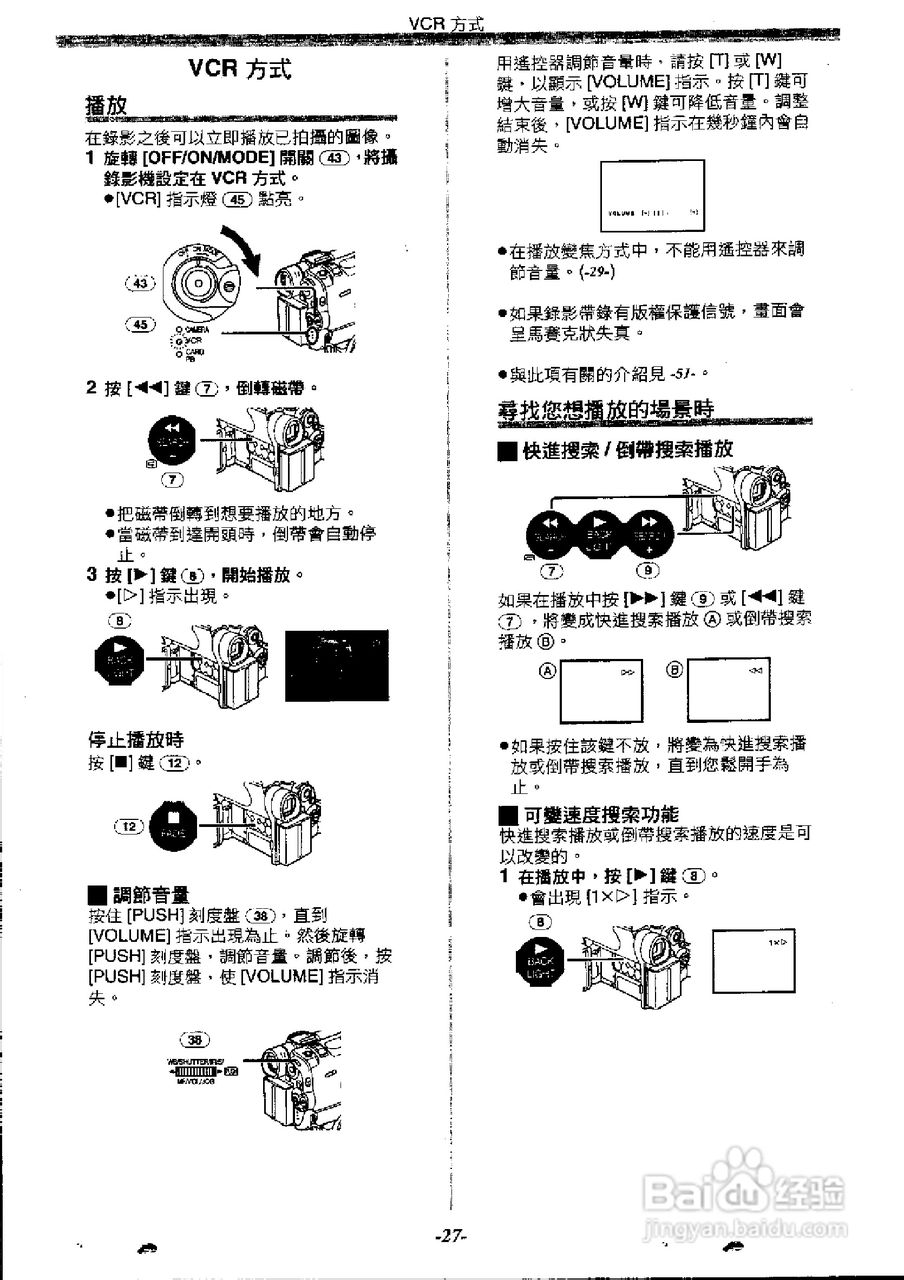 panasonic NV-GS50EN数位摄录影机使用说明书:[3]