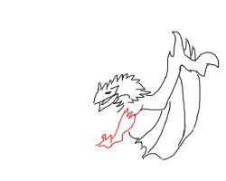 怪物猎人世界中的龙 怎么画