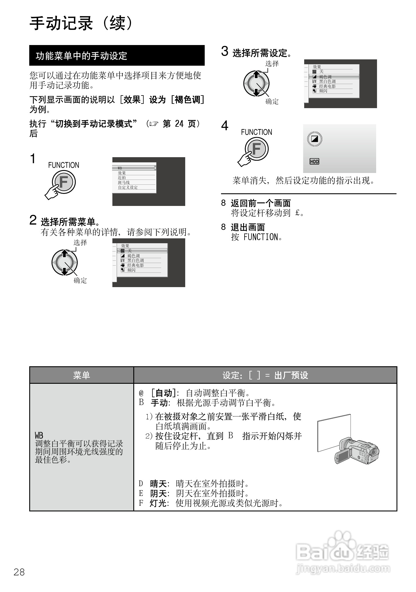 JVC GZ-HD7AG/AH摄像机使用说明书:[3]