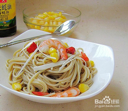 怎么做虾仁凉面--最简单的虾仁凉面做法