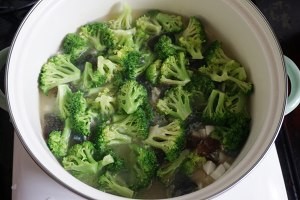 自制的上汤西兰花