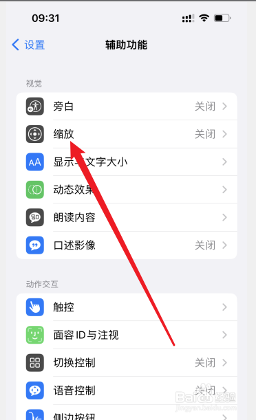 苹果iphone13屏幕缩放怎么设置