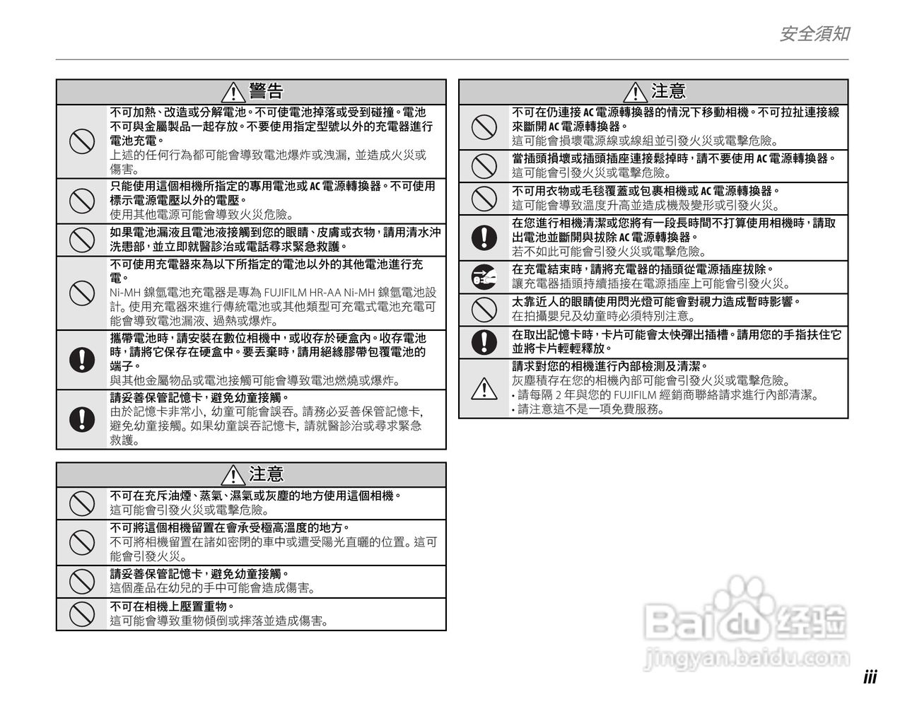 富士S4050简体中文说明书:[1]