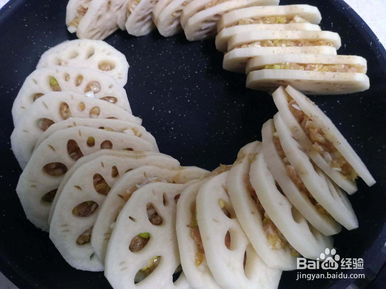 鲜香四溢的炸藕盒的做法