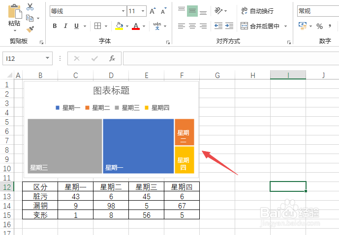 Excel2019如何制作树状图