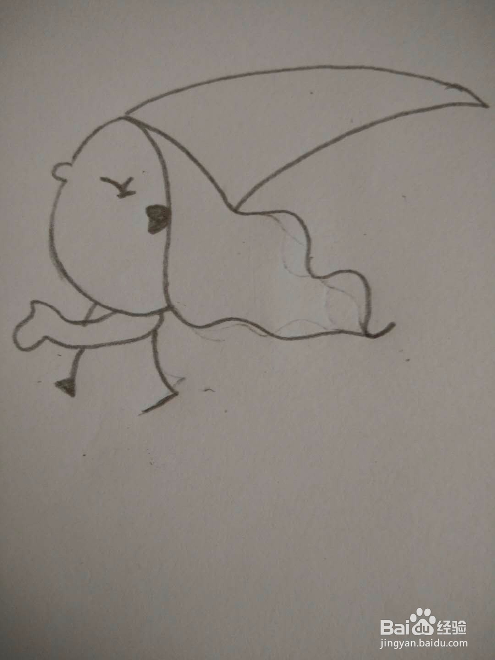 如何画好可爱的巫婆简笔画