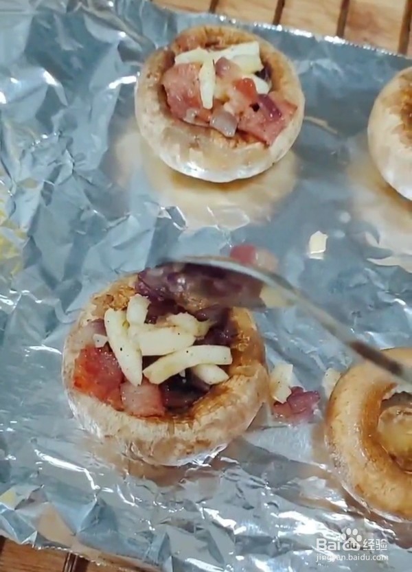 焗蘑菇的做法