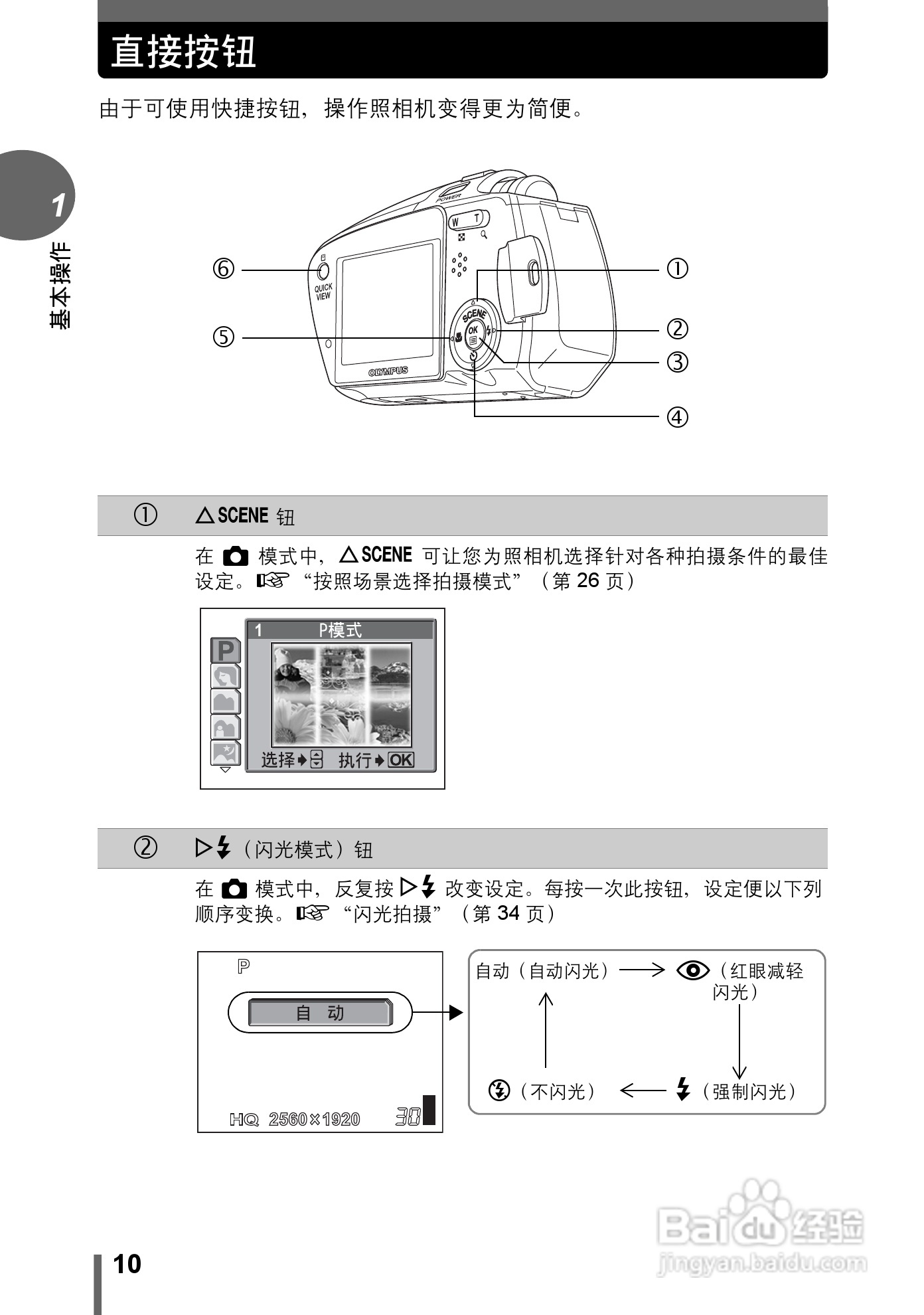 奥林巴斯 stylus verve s数码相机说明书:[1]
