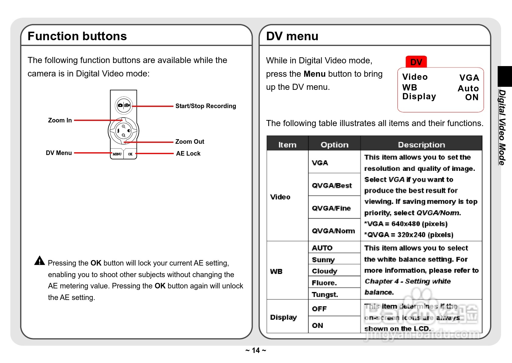 爱普泰克Pocket DV3300数码摄像机使用说明书:[2]