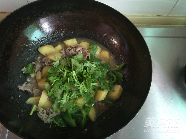 土豆牛肉的做法