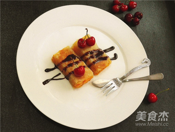 卷起来的美味--芒果酥皮