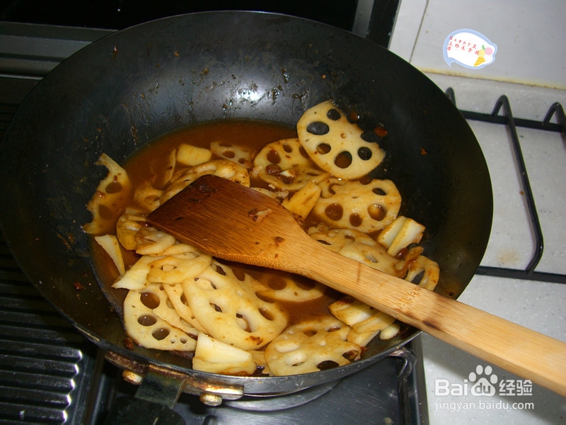 从来没有过的美味——酱爆藕片